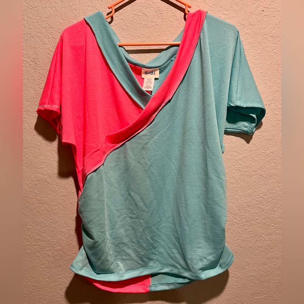 Bibi cute block shirt